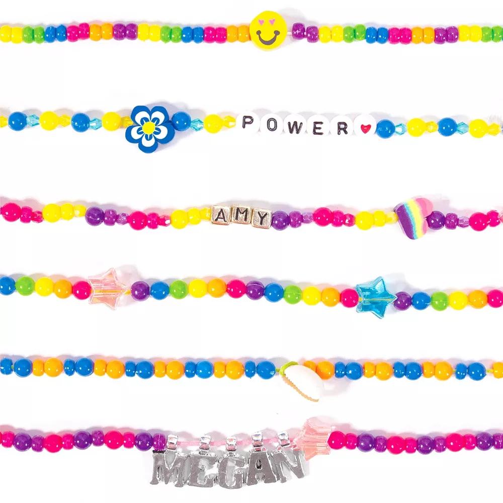 Word Wear Personalized Jewelry Making Set - It's So Me: Bracelet & Friendship Kit for Girls, 1175 Pieces, Beads & Charms - Image 3