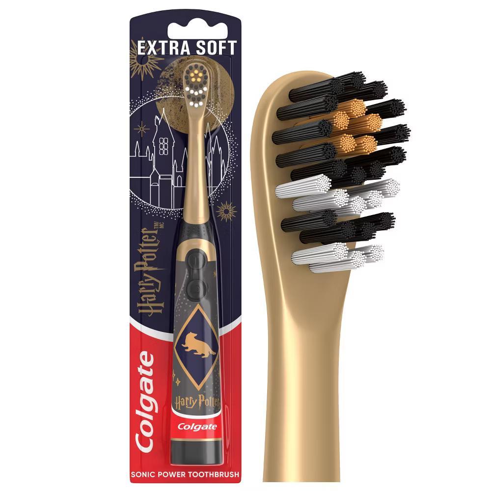 Kids' Battery Powered Toothbrush - Hufflepuff