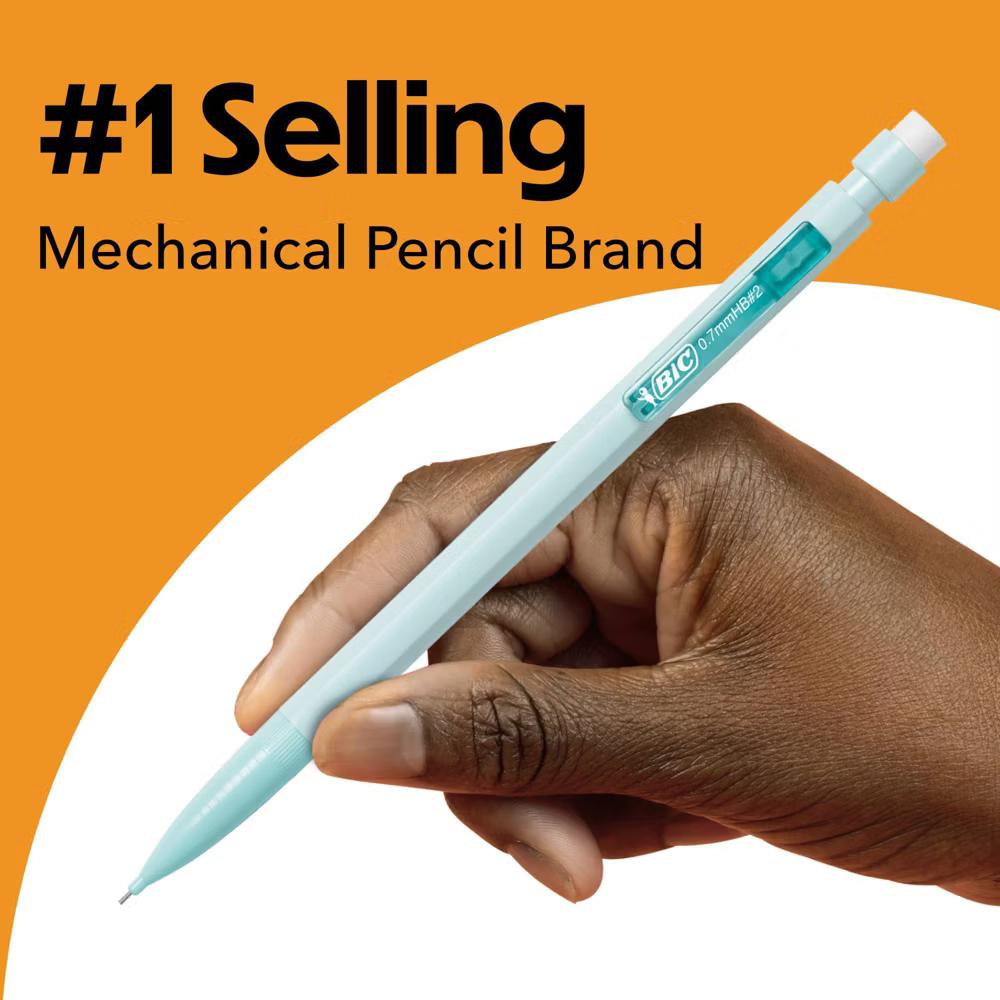 40pk Xtra Smooth 0.7mm Mechanical Pencils: Back to School Supplies - Image 5