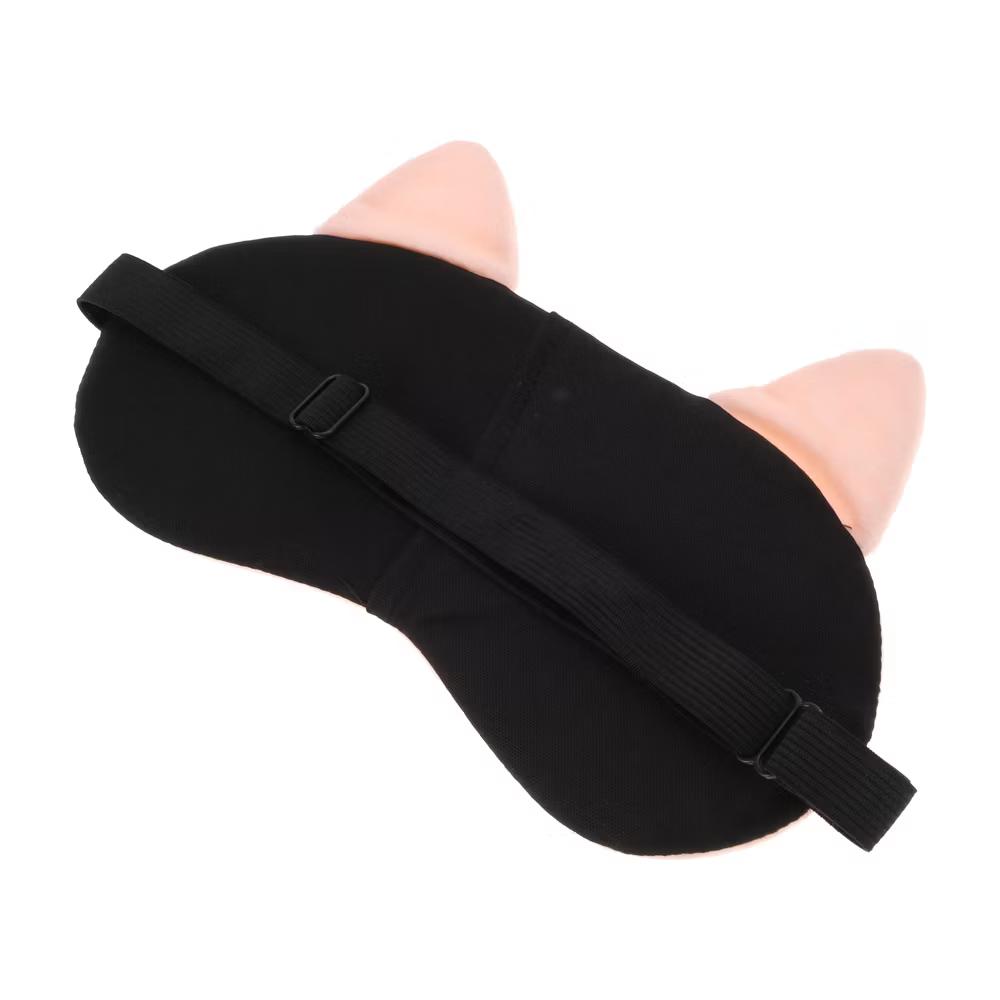 Soft Shy Pig Eyes Sleep Mask Pink 1 Pc - Image 5