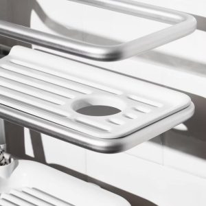 Aluminum Hose Keeper Shower Caddy