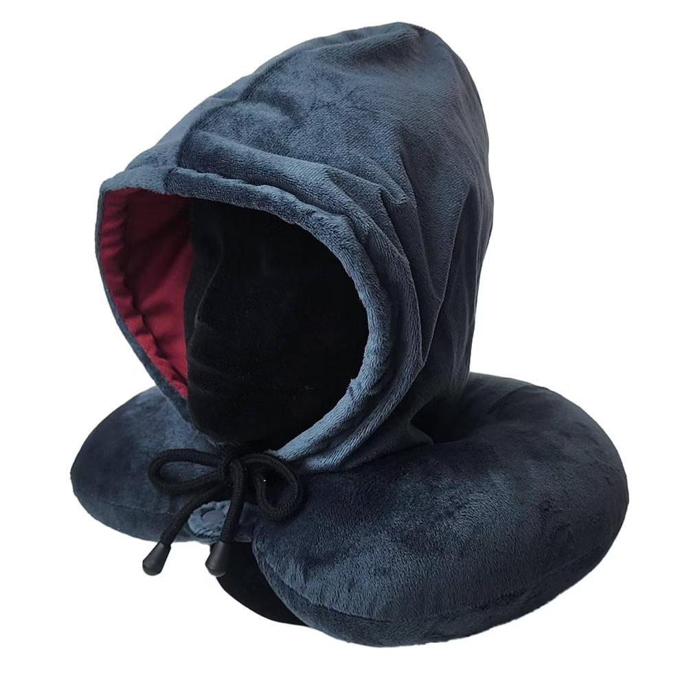 WOLF Hooded Travel Neck Pillow - Image 17