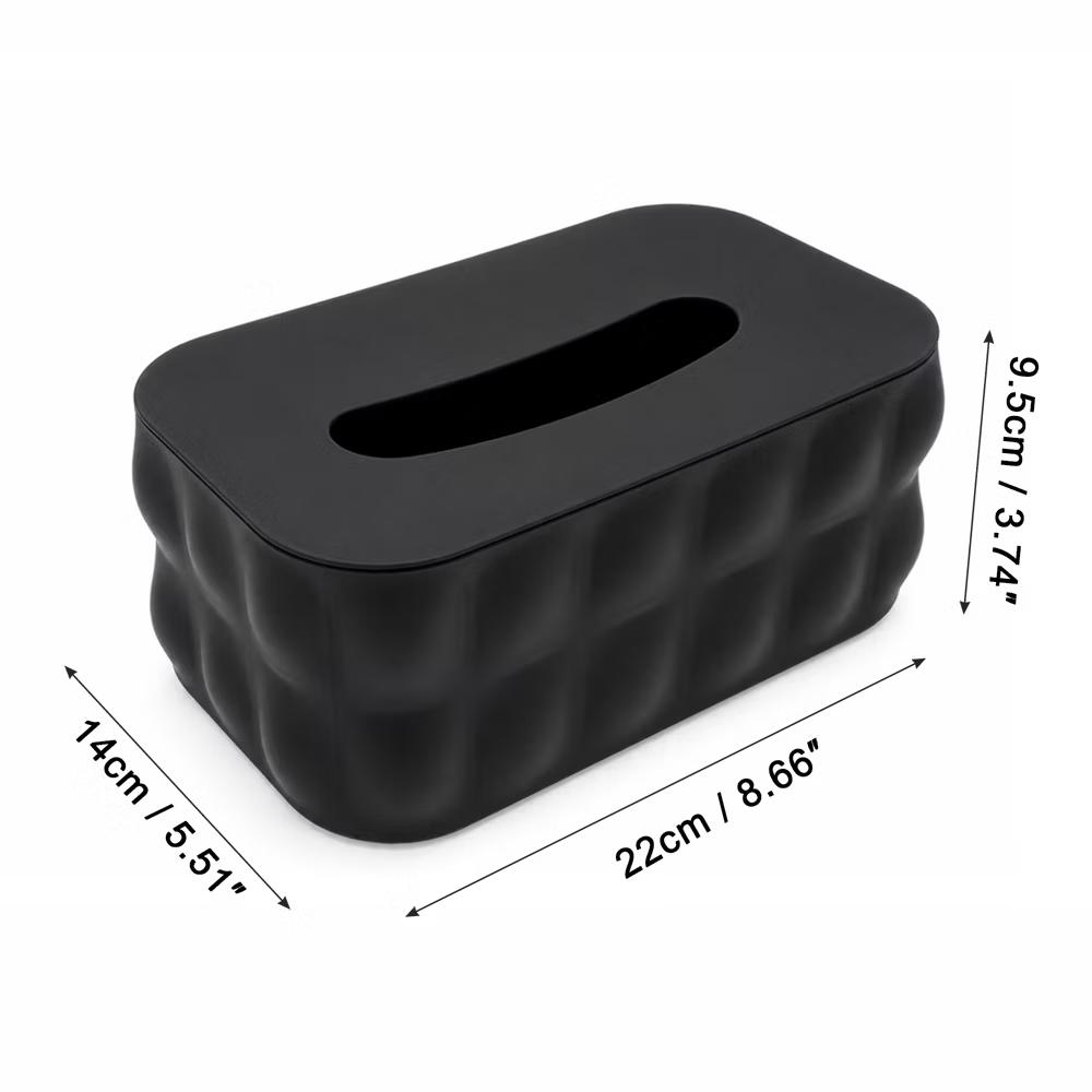 Textured Tissue Box Cover 1 Pc - Image 5