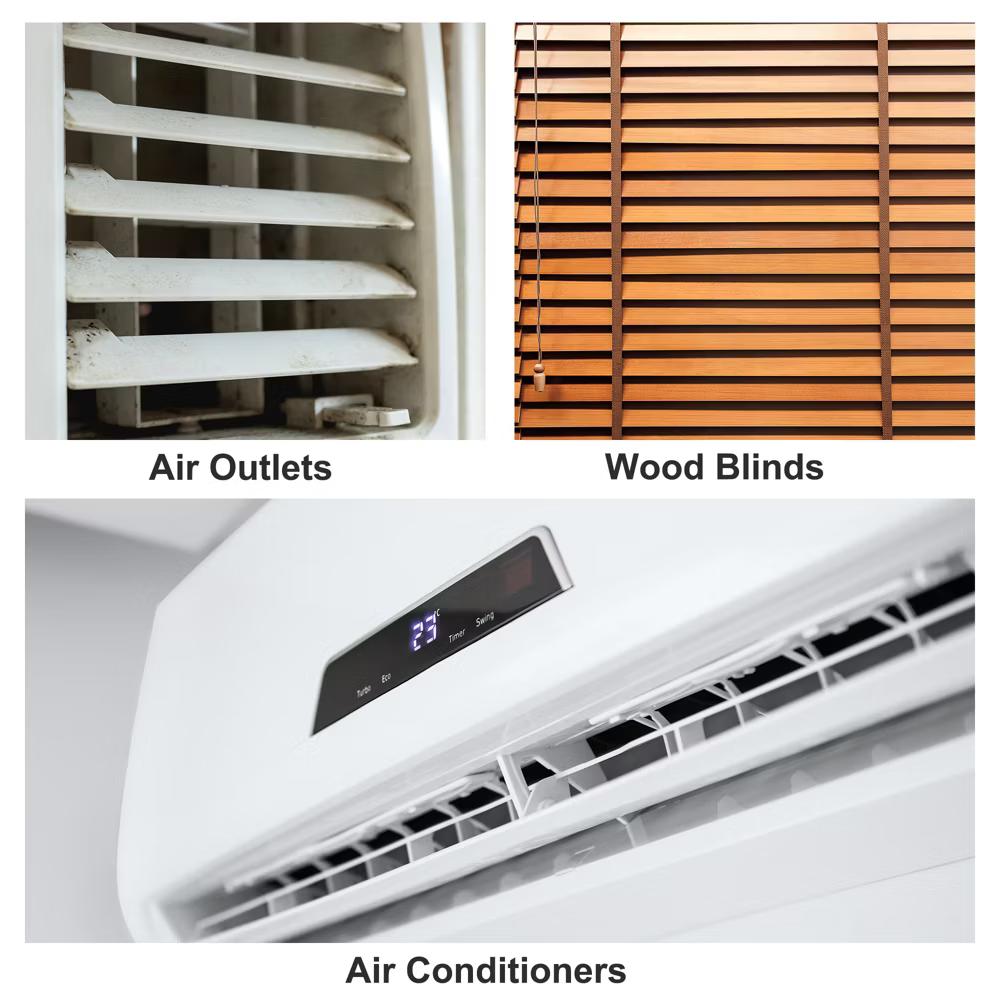 Window Blind Hand-held 7 Finger Dust Shutter Brushes Multicolored 3 Pcs - Image 5
