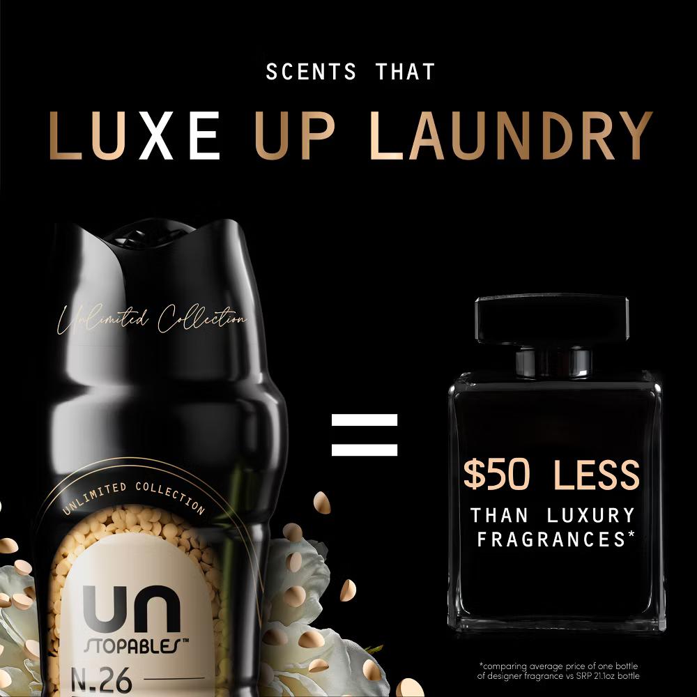 Unstopables Unlimited Scent Booster Beads Laundry Additives - Rose Honey Oakmoss - Image 4