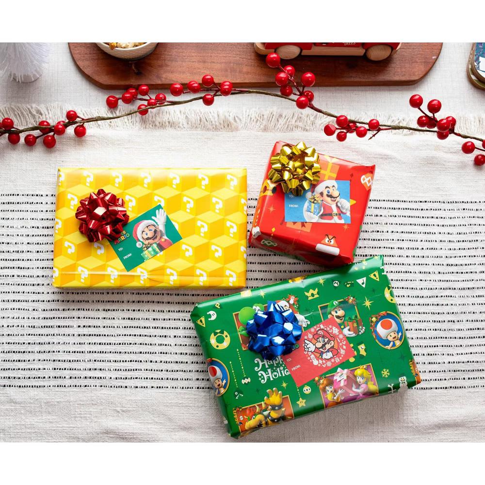 Bros. 9-Piece Holiday Wrapping Paper Kit - Image 8