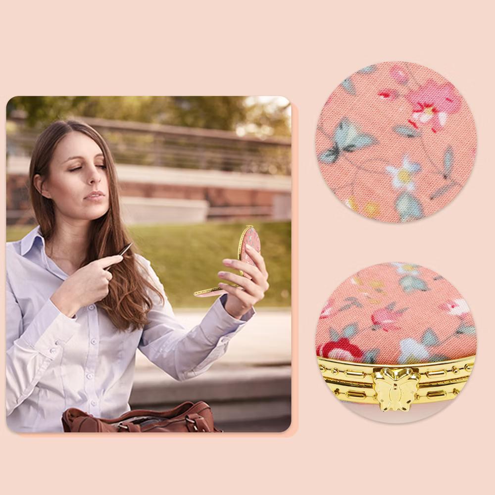 Compact Portable Round Mini Mirror for Purse 1 Pc - Image 14