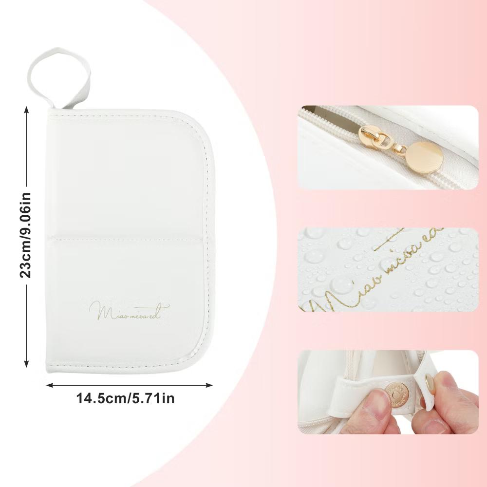 Waterproof Stand-Up Makeup Brush Bag 1 Pc - Image 15