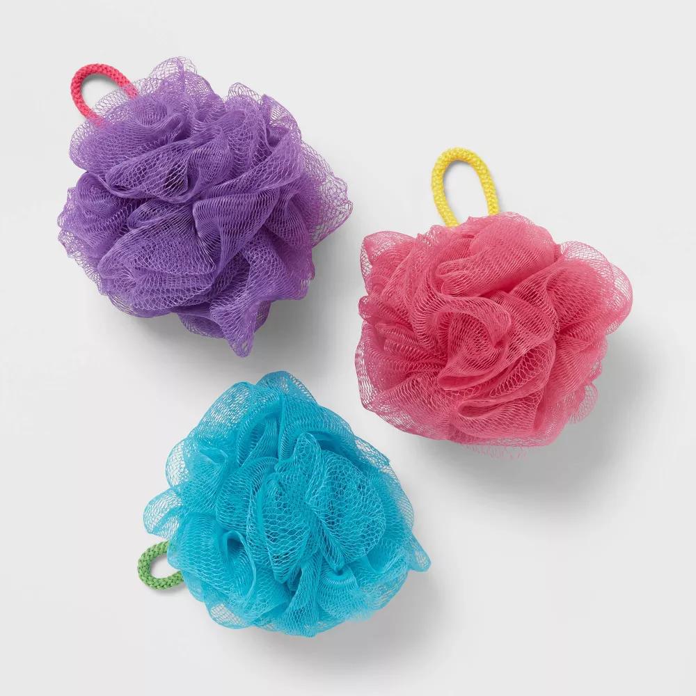 Kids' Bath Sponge - 1ct - (Colors May Vary) - Image 4