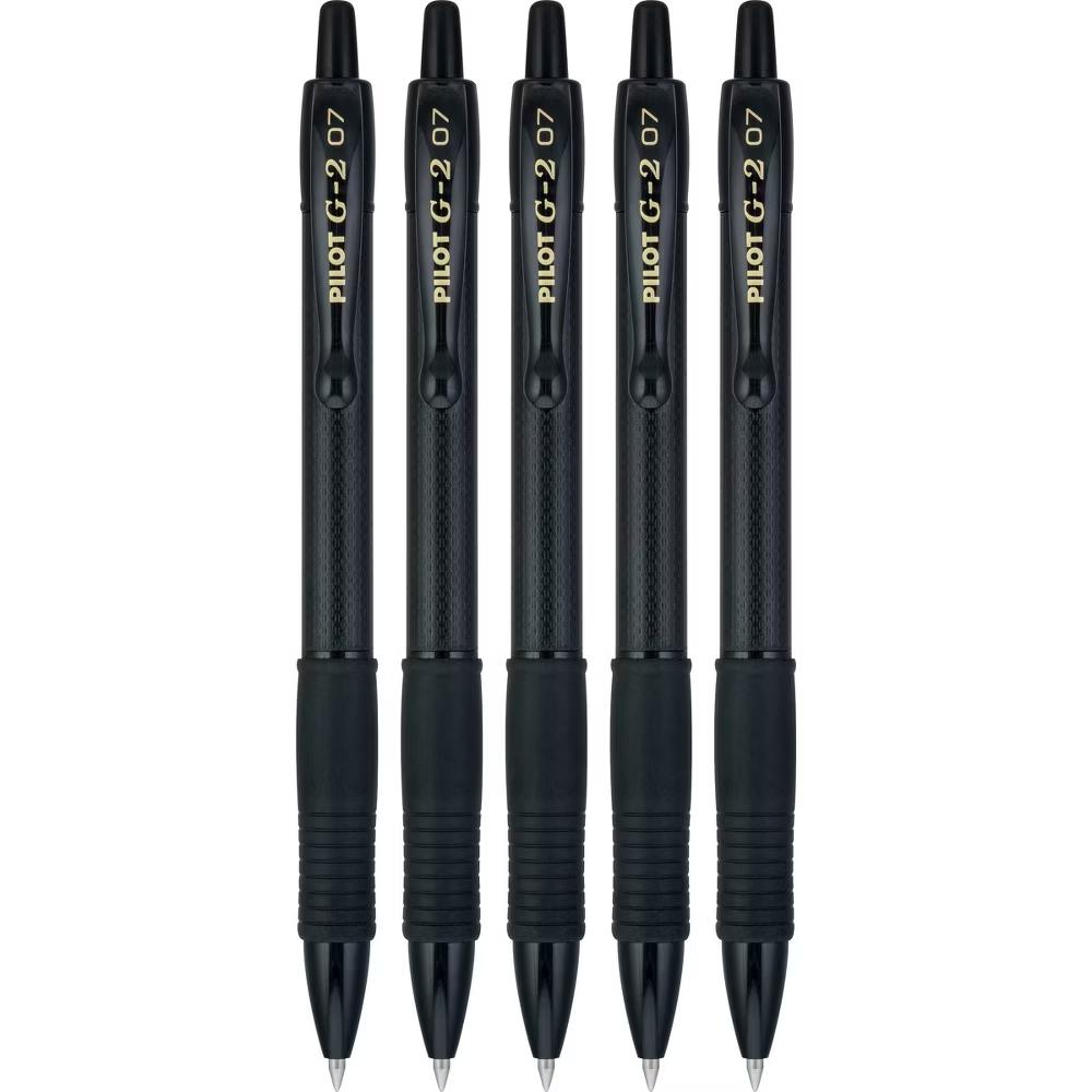 5pk G2 Edge Gel Pens Fine Point 0.7mm Black Ink - Image 6