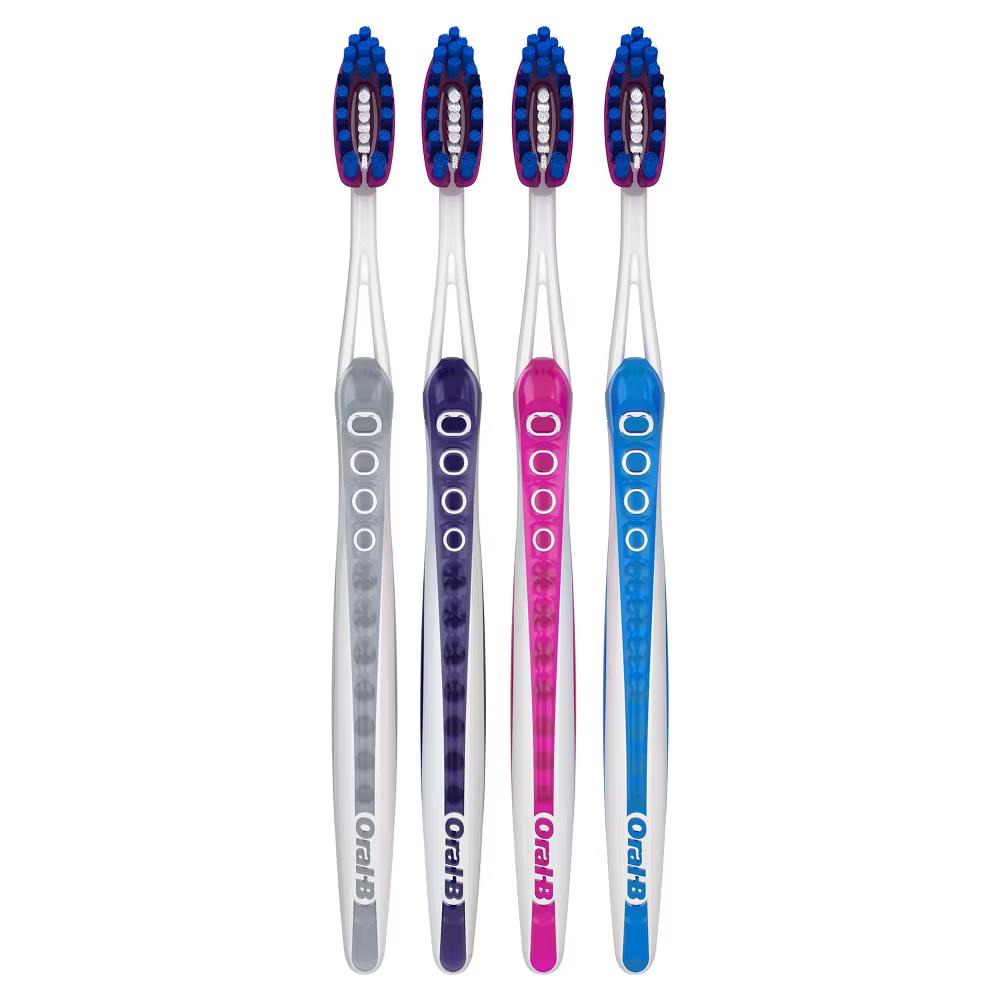 Pro-Whitening Toothbrushes - Soft - 4ct: Full Head, Manual Item, 8.976 Inch Length - Image 6
