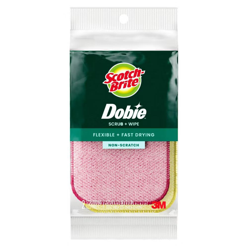 Dobie All-Purpose Non-Scratch Scrub and Wipe Cleaning Clothes - 2ct: Microfiber, Reusable, Multi-Surface - Image 6