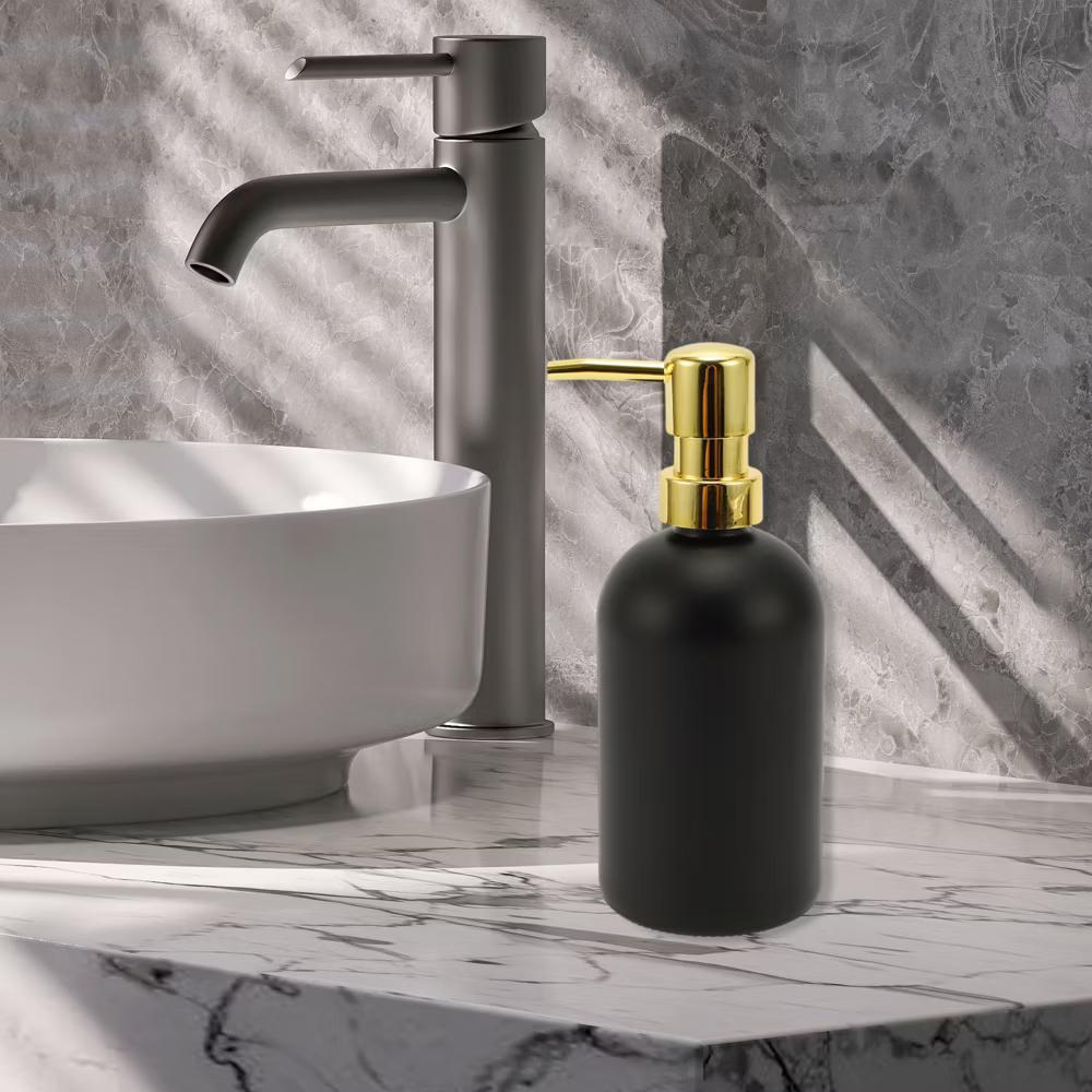 Classic Cylindrical Soap Pump Dispenser for Hotels 400ml 1 Pc - Image 6