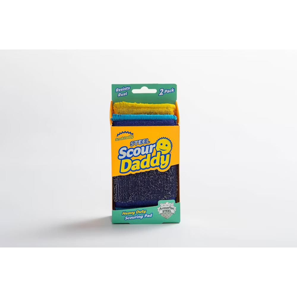 Heavy Duty Scouring Pad - 2ct: Foam, Steel Material - Image 13