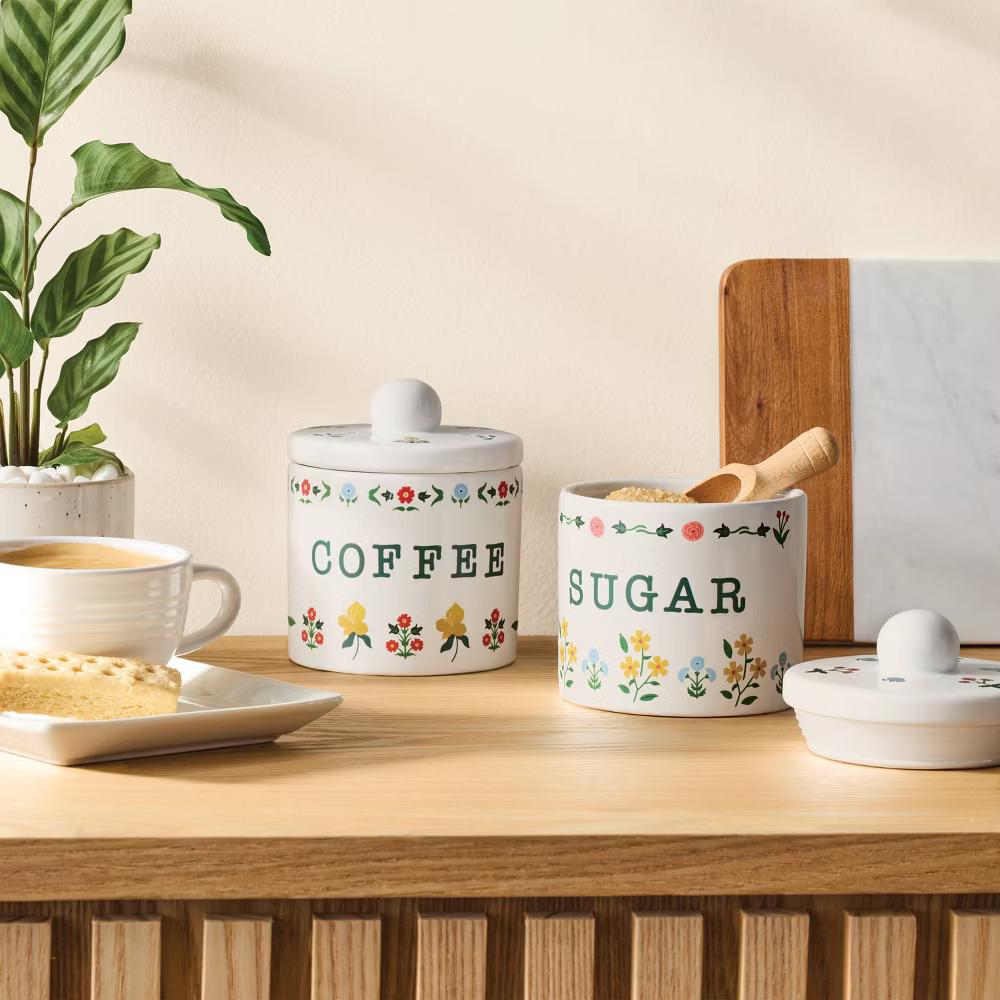 2ct Custom Ceramic Canisters with Transfers Craft Kit