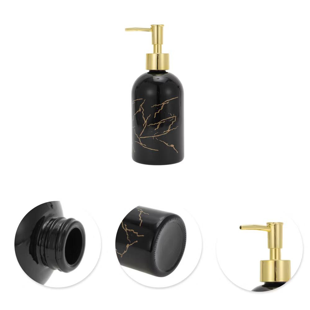 Reusable Cylinder Marble Soap Dispenser 1 Pc - Image 6