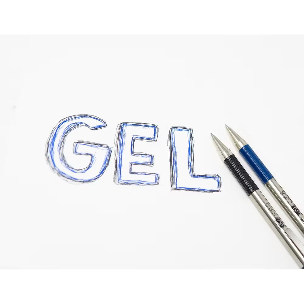 Zebra 4ct Gel Pens 0.7mm G-301 Stainless Steel Black: Contoured Grip, Low-Odor, Liquid Ink, Zebra Brand - Image 5