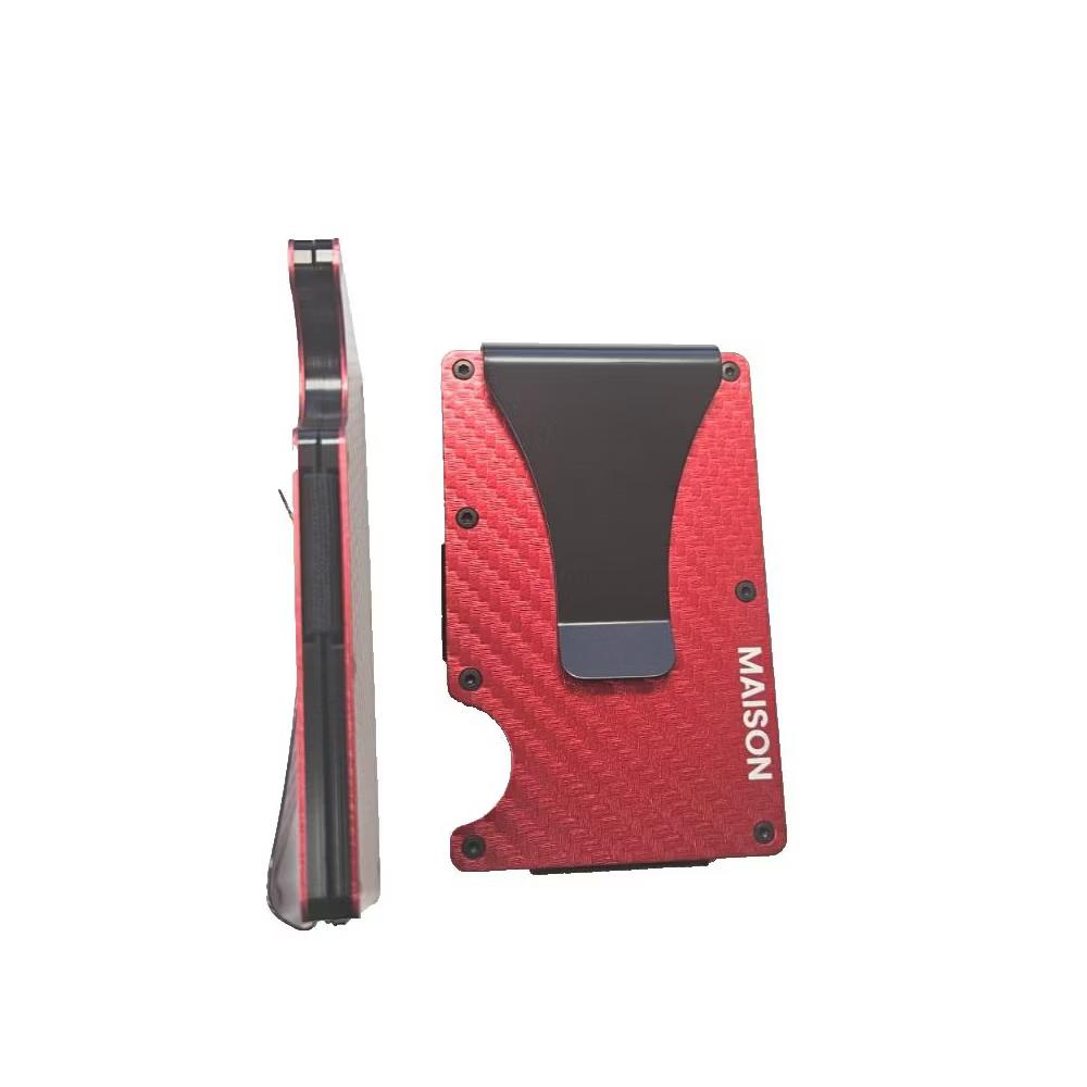 Maison Wallet for Men Aluminium RFID Card Holder with Money Clip - Image 18