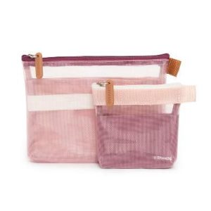2ct Micro Mesh Stash Pouch Pinks