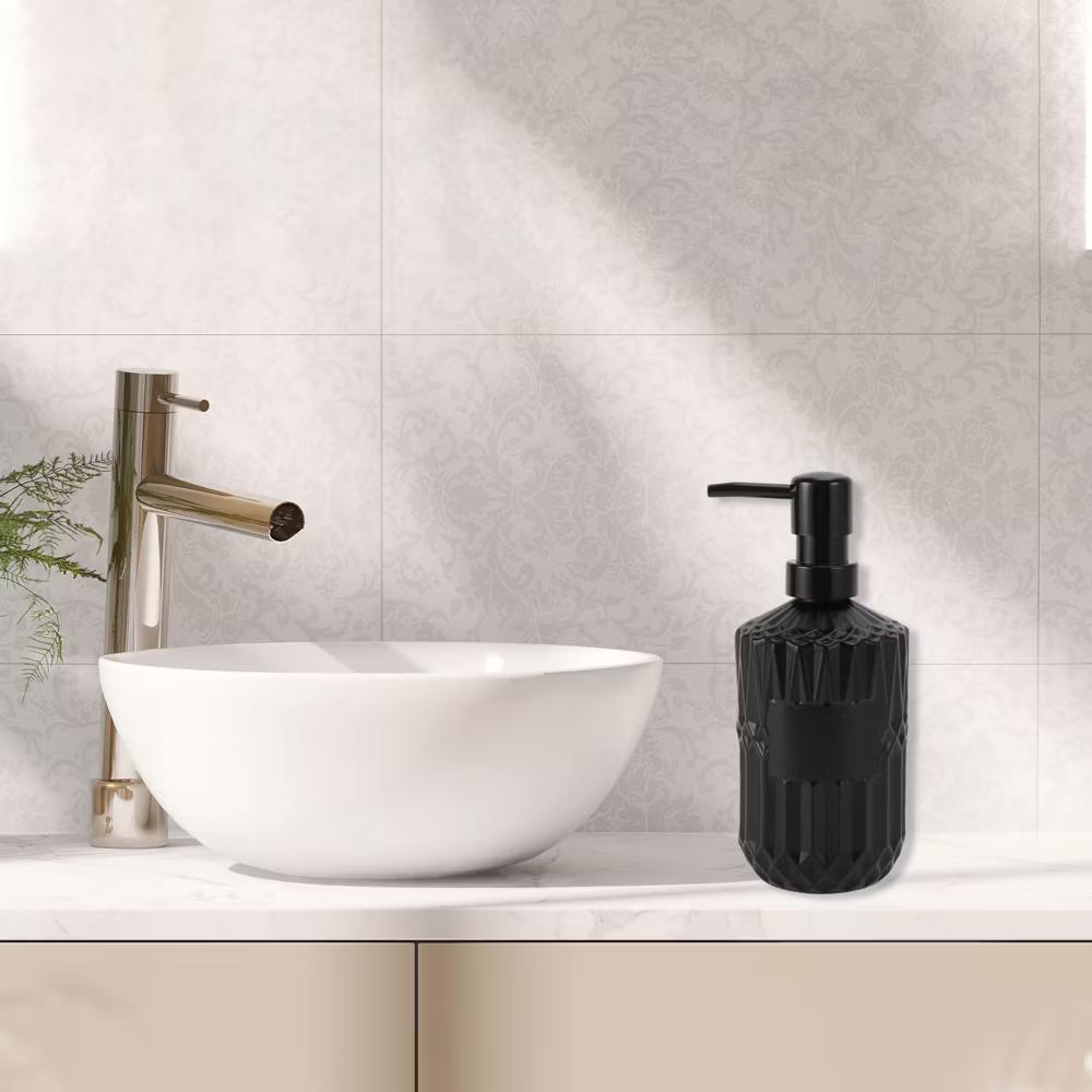 Classic Cylindrical Soap Pump Dispenser 450ml 1 Pc - Image 2