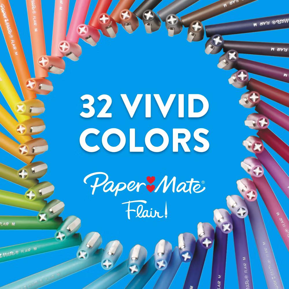 Paper Mate 12ct Artist Markers Med Fashion Colors - Image 3
