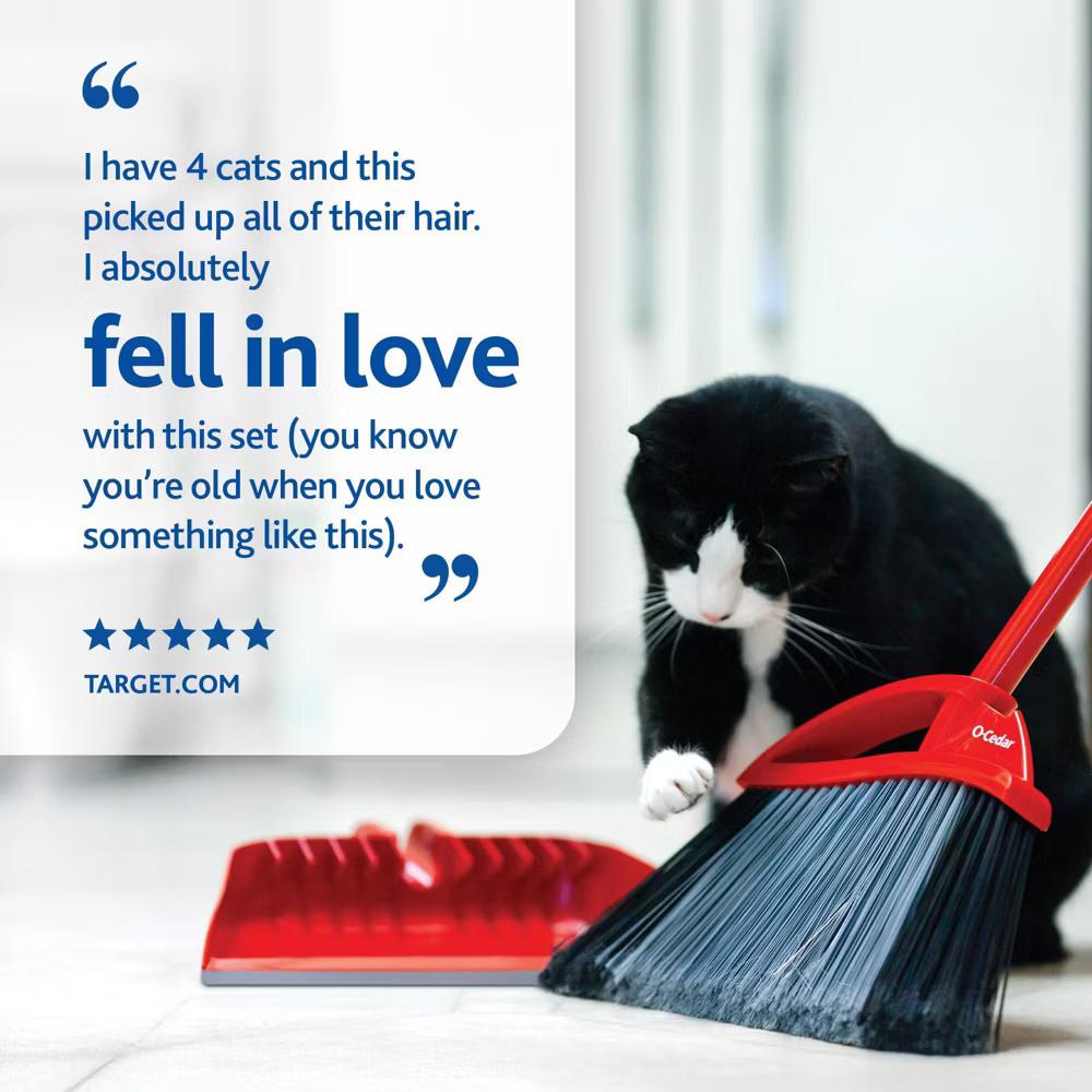 PowerCorner Pet Pro Broom with Step-On Dustpan - Image 8