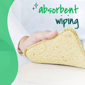 Dobie All-Purpose Non-Scratch Scrub and Wipe Cleaning Clothes - 2ct: Microfiber, Reusable, Multi-Surface