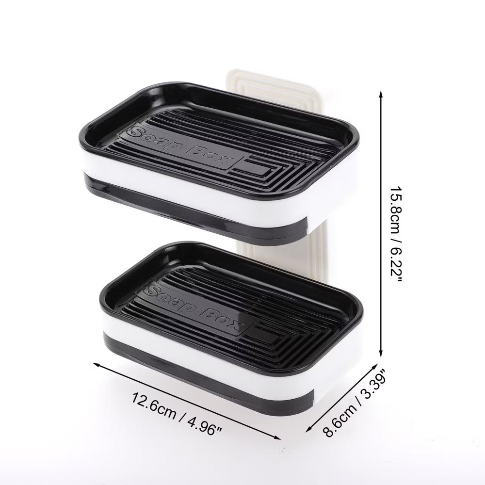 Wall Mounted Portable Soap Dish 1 Pc - Image 3