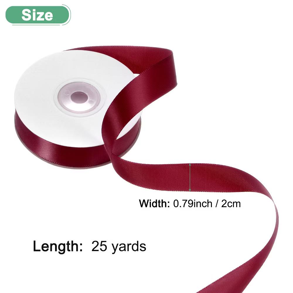 Polyester Satin Shrink-resistant Wrinkle-free Fabric Ribbon 1 Pc - Image 11