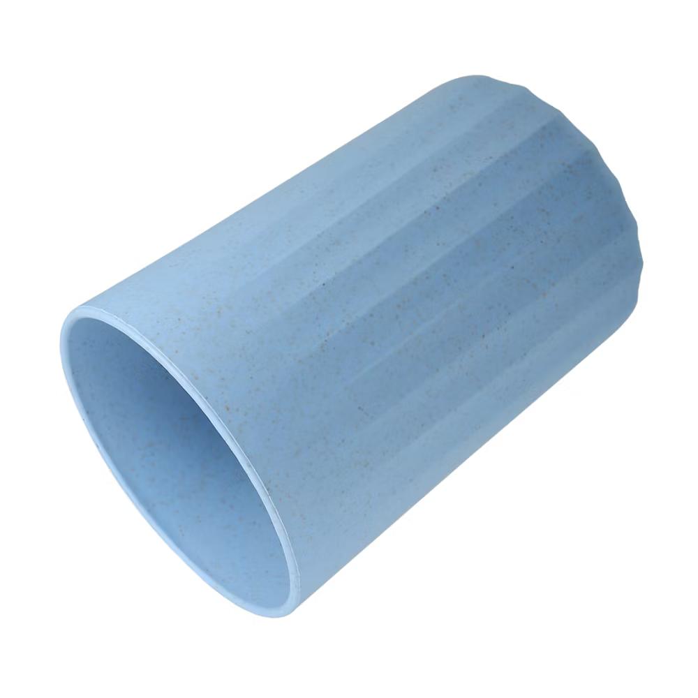 Bathroom Tumbler with Smooth Lines Wheat Straw Cup for Bathroom for Toothpaste 4.09''x2.80'' 1Pc - Image 12