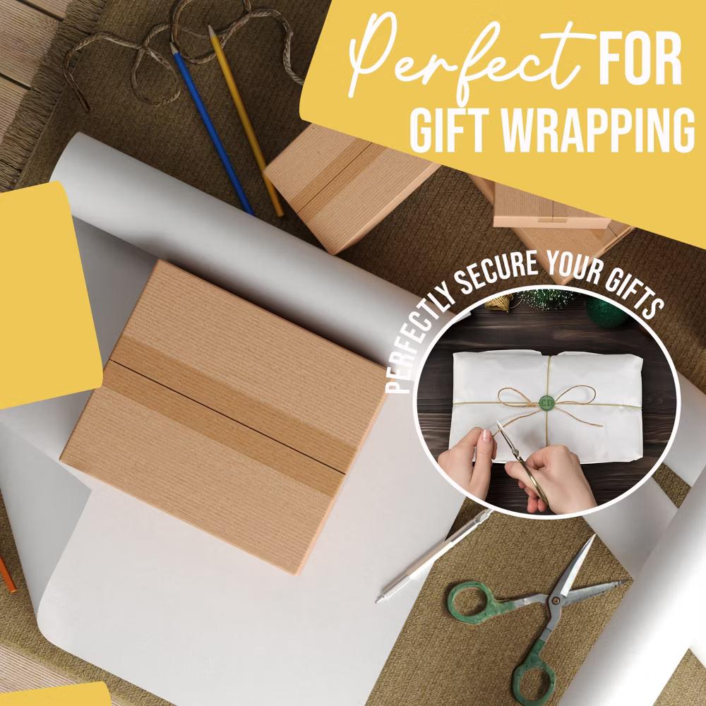 Exquisite Colored Kraft Paper Roll 17.5 In 110 Ft Kraft Wrapping Paper Craft Paper Shipping Paper Kraft Paper Roll Gift Wrap - Image 64