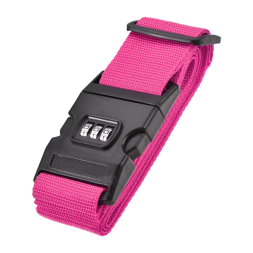 Travel Packing Adjustable Luggage Strap with Buckle and Combination Lock - Image 2