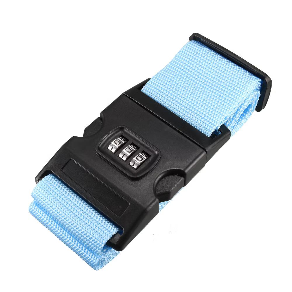 Travel Packing Adjustable Luggage Strap with Buckle and Combination Lock - Image 31