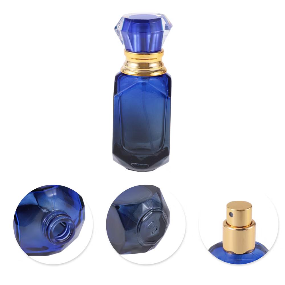 Elegant Perfume Bottles for Bathroom 1.01oz 2 Pcs - Image 2