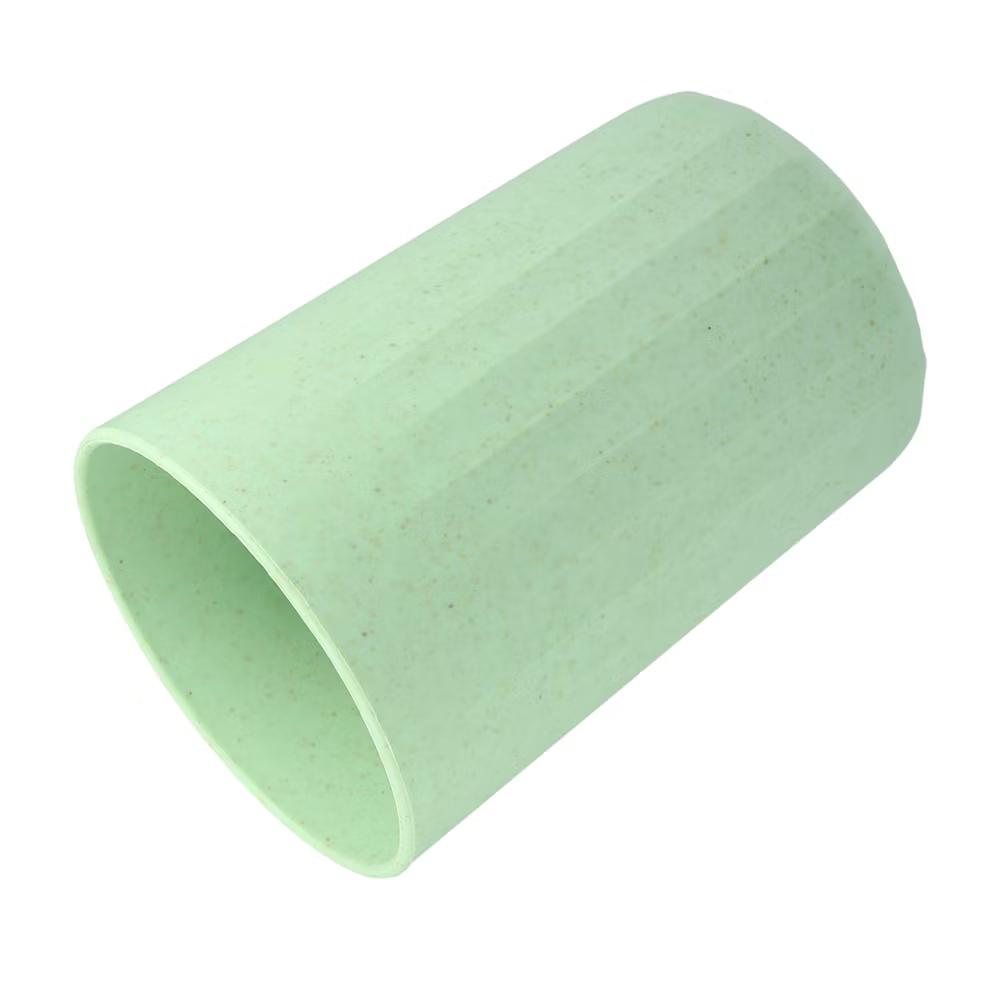 Bathroom Tumbler with Smooth Lines Wheat Straw Cup for Bathroom for Toothpaste 4.09''x2.80'' 1Pc - Image 30