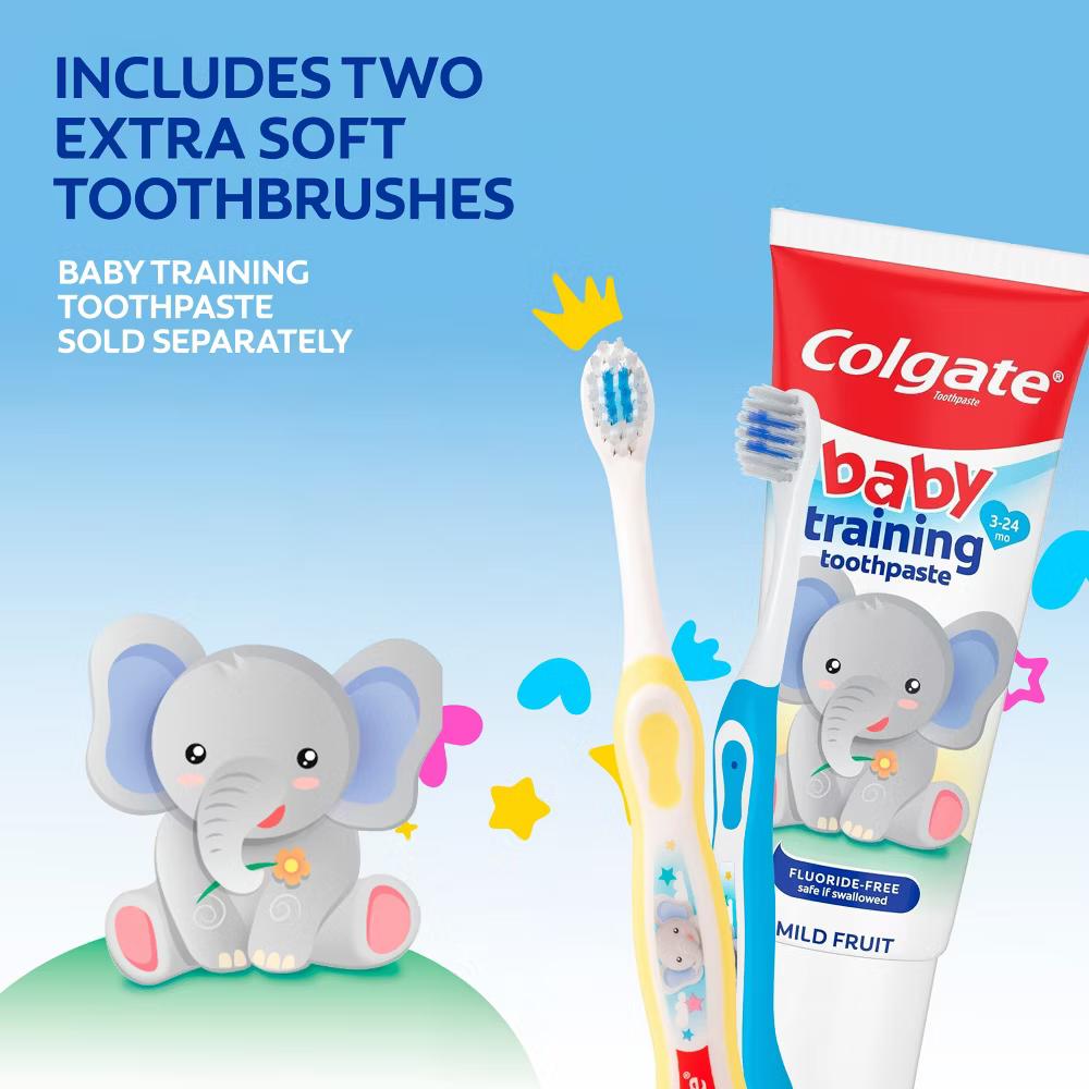 My First Baby and Toddler Manual Toothbrush Extra Soft - 2ct - Image 11