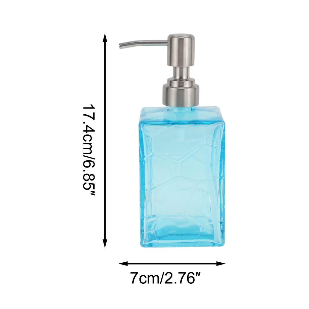 Texture Pattern Pump Soap Dispenser 1 Pc - Image 2