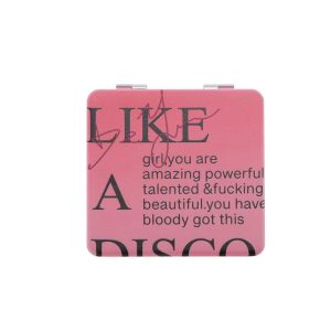 Fashion Makeup Mirror Pink 1 Pc