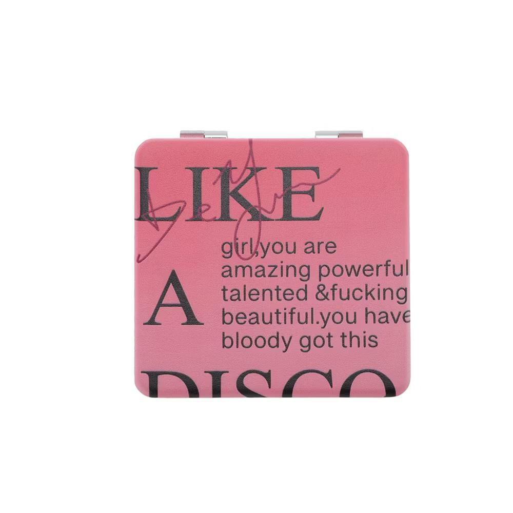 Fashion Makeup Mirror Pink 1 Pc