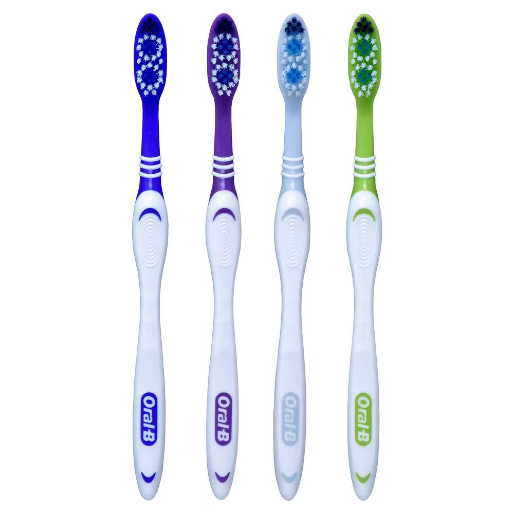 Dual Clean Toothbrush - Soft - 4ct - Image 10