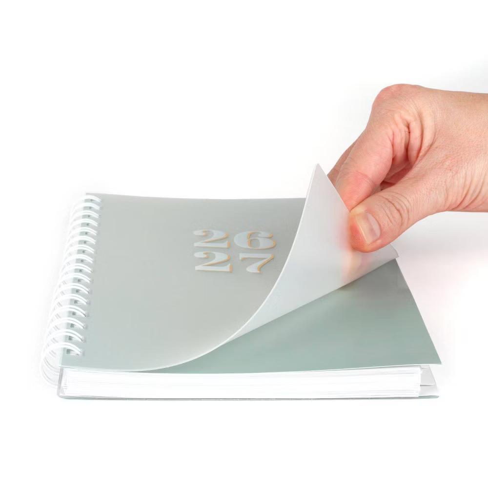 Essentials 5.5"x8.5" 2026-2027 Weekly/Monthly Small Student Planner Mint Green - Image 6