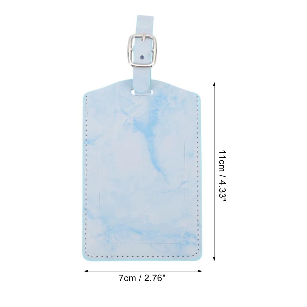 Marble Pattern Luggage Tag 1 Pc - Image 8