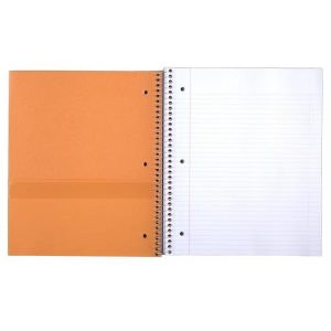 Five Star 3 Subjects 150pg College Ruled Spiral Notebook (Colors May Vary): Perforated, Acid-Free, 3 Hole Punched, Flexible Cover