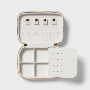 Large Travel Accessory Organizer Taupe