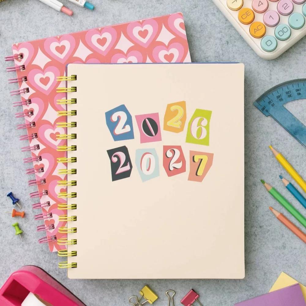 Blue Sky Your Year 7-12 Grade Weekly/Monthly Planner Wirebound 7"x9" Cream Collage - Image 11