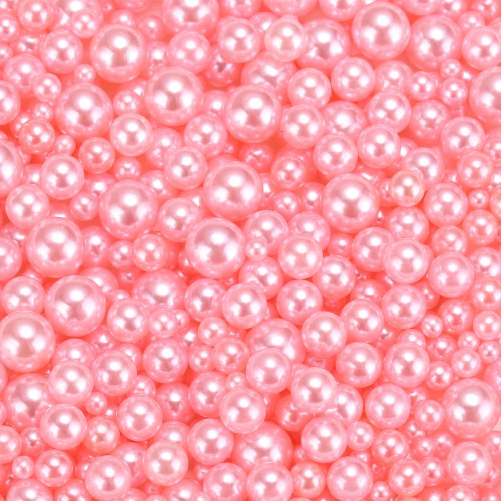 No Hole ABS Round Faux Pearl for Vase Fillers DIY Home Decoration 800 Pcs - Image 60