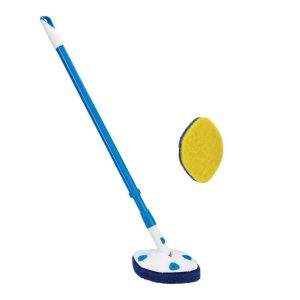 42 inch Max Reach Tub & Tile Bathroom Scrubber plus Heavy-Duty Refill