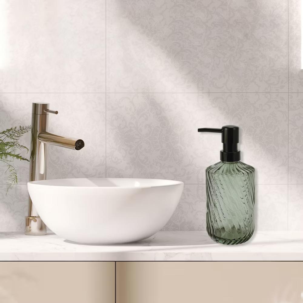 Simple Twill Lines Soap Pump Dispenser 450ml 1 Pc - Image 14