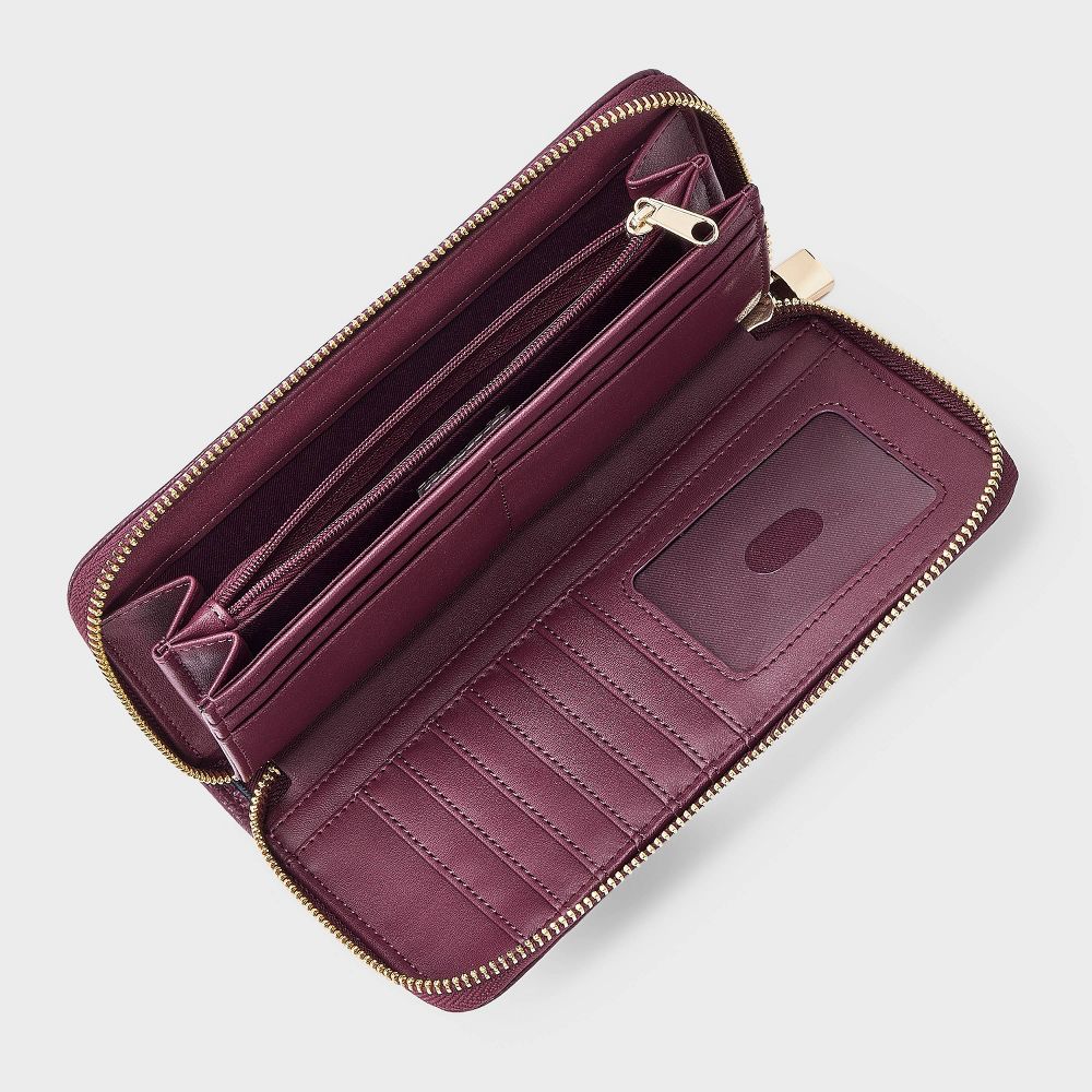 Large Zip Wallet with Charm - Image 26
