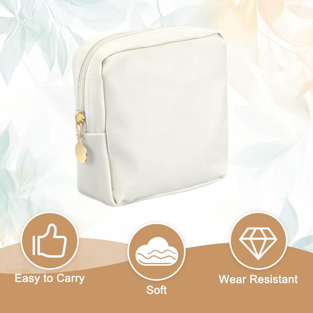 Storage Organize Travel Mini Cute Square Makeup Bag - Image 37
